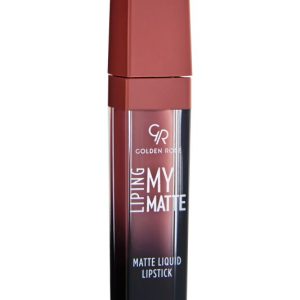 رژ لب مایع مات ضدآب گلدن رز مدل My Matte شماره 13