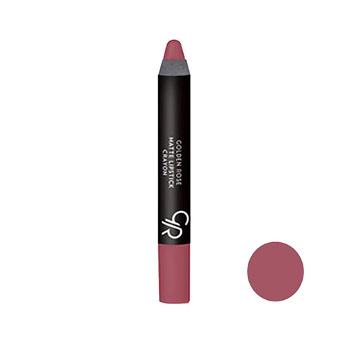 رژلب مدادی گلدن رز مدل Crayon شماره 08