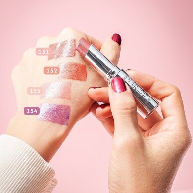 رژ لب جامد گلدن رز SPARKLE BRIGHT شماره 153 رنگ PINK GLITZ