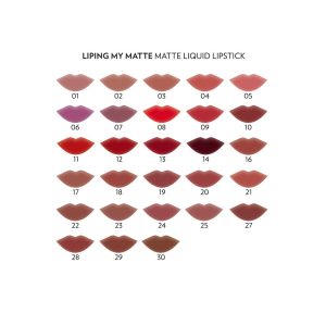 رژ لب مایع مات ضدآب گلدن رز مدل My Matte شماره 13