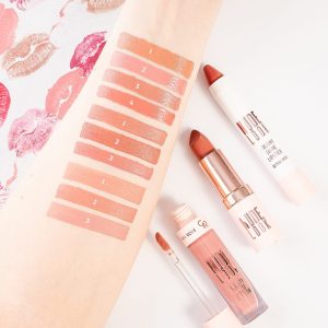 رژ لب مایع و مات گلدن رز سری Nude Look شماره 2 رنگ Peachy Nude