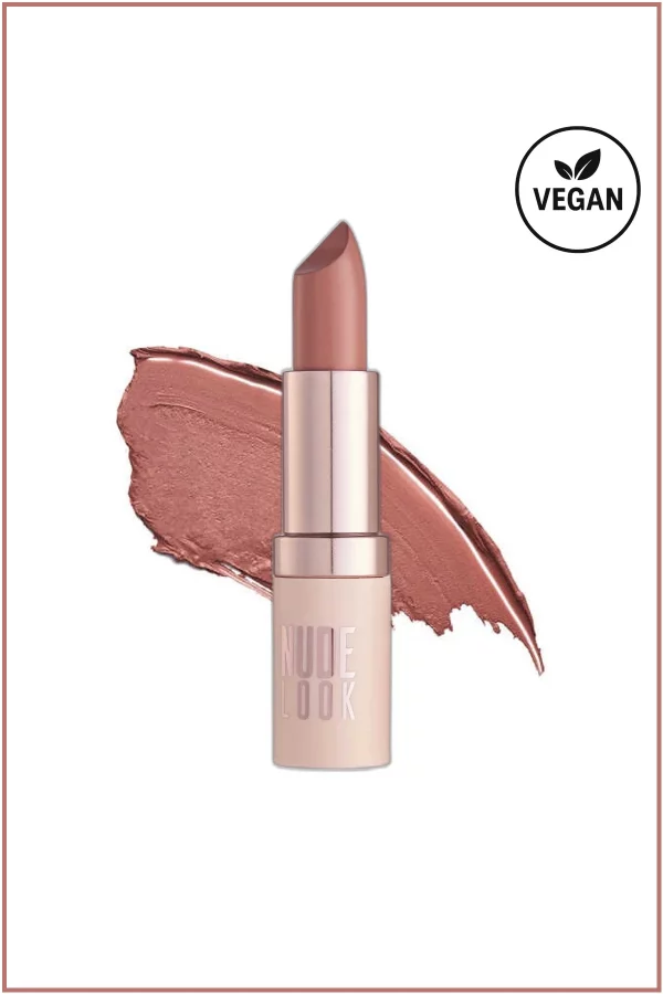 رژ لب جامد و مات گلدن رز سری Nude Look شماره 1 رنگ Coral Nude