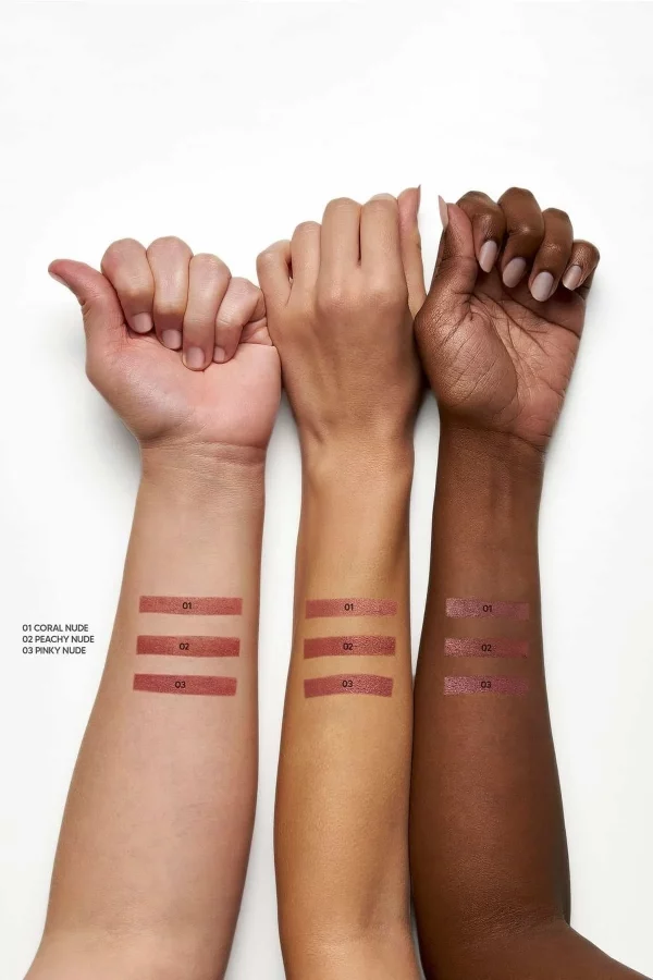 رژ لب جامد و مات گلدن رز سری Nude Look شماره 1 رنگ Coral Nude