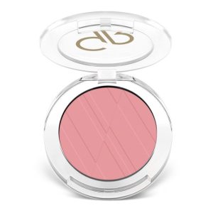 رژ گونه پودری گلدن رز مدل Powder Blush Soft And Silki رنگ Pink Kiss شماره 15