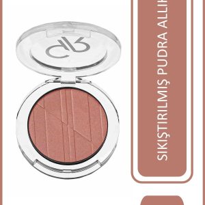 رژ گونه پودری گلدن رز مدل Powder Blush Soft And Silki رنگ Coral Rose شماره 08