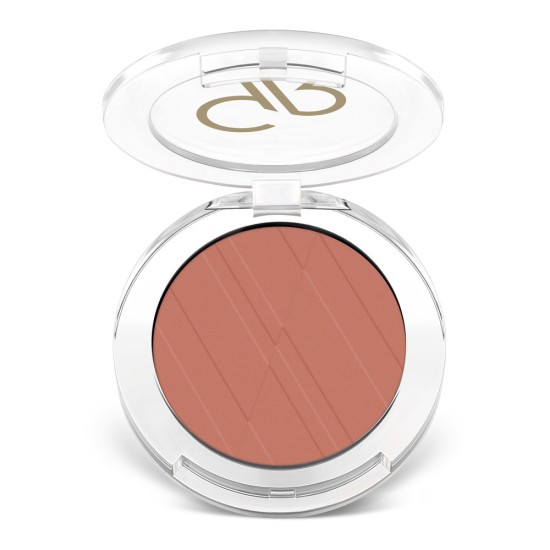رژ گونه پودری گلدن رز مدل Powder Blush Soft And Silki رنگ Coral Rose شماره 08