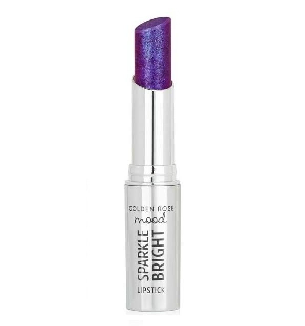 رژ لب جامد گلدن رز SPARKLE BRIGHT شماره 154 رنگ VIOLET FIZZ