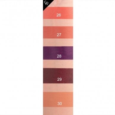 رژ لب جامد مات و مخملی گلدن رز مدل GR Velvet Matte Lipstick شماره 7