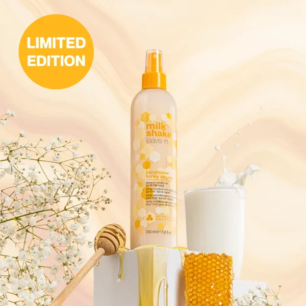 اسپری نرم‌کننده عسل میلک‌شیک مدل Honey Infused حجم 350 میلی‌لیتر 