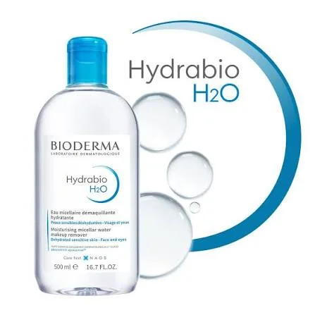 میسلار‌واتر هیدرابیو H2O بایودرما آبرسان حجم 500 میلی‌لیتر