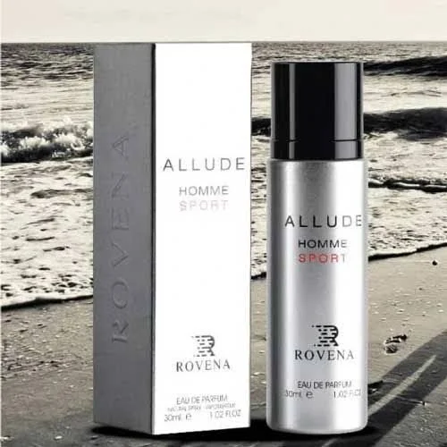 ادوپرفیوم الورهوم روونا مدل Allure Homme Sport حجم 30 میل 