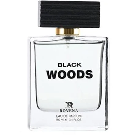 ادوپرفیوم بلک وود روونا مردانه مدل black woods با رایحه تلخ حجم 30میل 