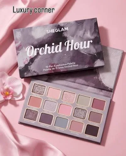 پالت سایه Orchid Hour شیگلم 15‌رنگ حجم 4 گرم