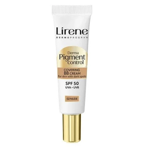 بی‌بی‌کرم 02 Nude لیرن مدل Derma Pigment حجم 30 میلی‌لیتر 
