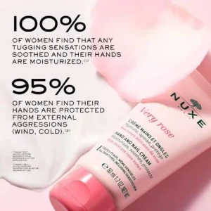 کرم دست و ناخن نوکس مدل Very Rose حجم 50 میلی‌لیتر 