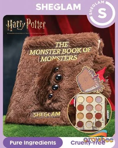 پالت سایه Monsters شیگلم 12 رنگ مدل Monster Book Of Monsters  