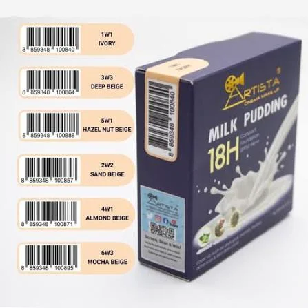 پنکیک کرم‌پودری 4W1 آرتیستا مدل Milk Pudding با SPF 50 حجم 80 گرم 