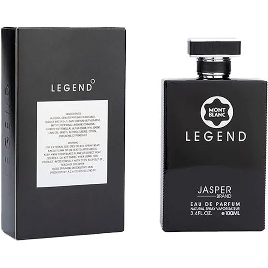 ادوپرفیوم مردانه لجند جاسپر مدل Legend حجم 100 میل 