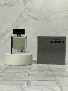 ادوپرفیوم بلک وود روونا مردانه مدل black woods با رایحه تلخ حجم 30میل 