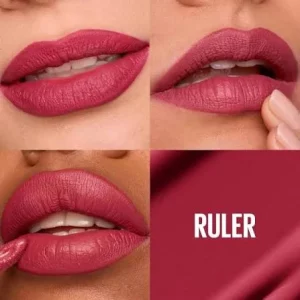 رژلب‌مایع 80 Ruler میبلین سوپر استی مات اینک حجم 5 میلی‌لیتر 