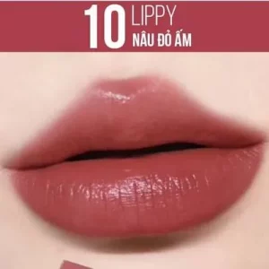 رژ‌لب‌مایع 10 لیپی میبلین Vinyl Ink حجم 4.2 گرم 