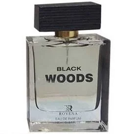ادوپرفیوم بلک وود روونا مردانه مدل black woods با رایحه تلخ حجم 30میل 
