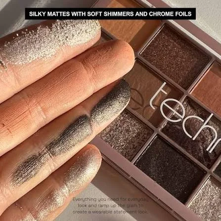 پالت سایه Smokey Quartz تکنیک مدل Pressed Pigment حجم 30 گرم 