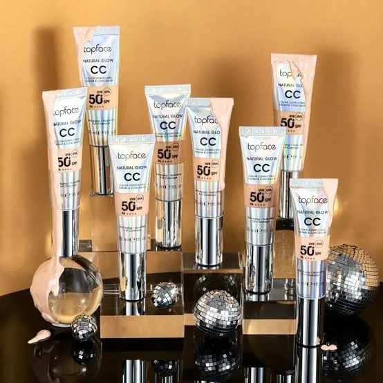 سی‌سی‌کرم و کانسیلر 01‌ تاپ‌فیس رنگ Cool Beige حاوی spf50 حجم 40 میل