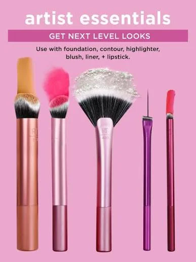 ست براش Essentials ریل‌تکنیک مدل Artist Essentials پنج عددی 