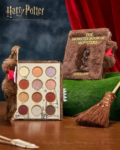 پالت سایه Monsters شیگلم 12 رنگ مدل Monster Book Of Monsters  