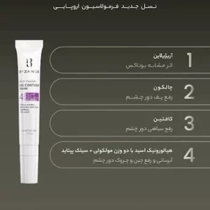 کرم دور‌چشم بیزانس مدل Multi Peptide حجم 15 میلی لیتر 