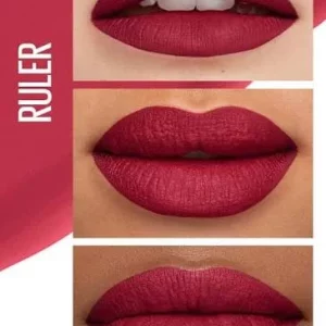 رژلب‌مایع 80 Ruler میبلین سوپر استی مات اینک حجم 5 میلی‌لیتر 