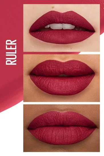 رژلب‌مایع 80 Ruler میبلین سوپر استی مات اینک حجم 5 میلی‌لیتر 