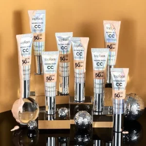 سی‌سی‌کرم و کانسیلر 01‌ تاپ‌فیس رنگ Cool Beige حاوی spf50 حجم 40 میل