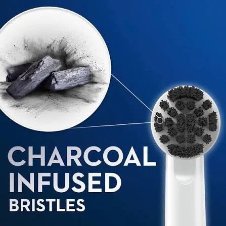 سری یدک مسواک برقی اورال‌بی مدل Charcoal EB20CH بسته 2 عددی