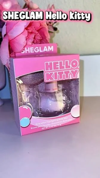 اسپری هایلایتر Kitty شیگلم مدل Bow-Utiful حجم 12 گرم 
