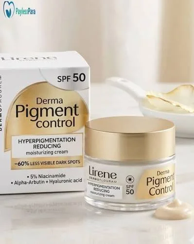 کرم روز ضد لک لیرن مدل Derma Pigment Control SPF50 حجم 50 میلی‌لیتر 