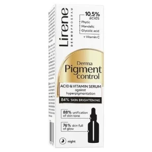 سرم اسید و ویتامین لیرن مدل Derma Pigment Control حجم 30 میلی‌لیتر 