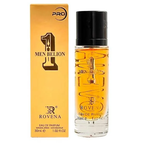 ادوپرفیوم مردانه 1من بیلیون روونا Rovena 1 Men Belion حجم 30 میل  