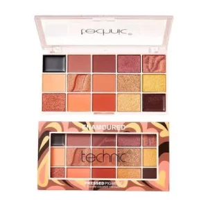 پالت سایه Enamoured تکنیک مدل Pressed Pigment رنگ حجم 30 گرم 