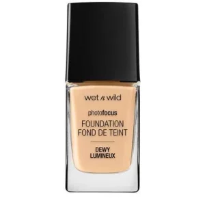 کرم‌پودر سافت بژ وت‌اندوایلد Photo Focus Dewy مدل Soft Beige حجم 28 میل 