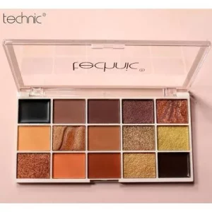 پالت سایه Enamoured تکنیک مدل Pressed Pigment رنگ حجم 30 گرم 
