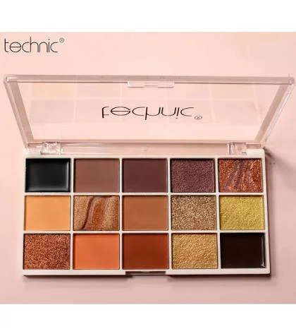 پالت سایه Enamoured تکنیک مدل Pressed Pigment رنگ حجم 30 گرم 