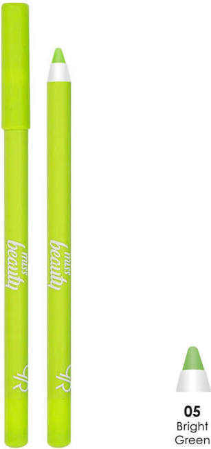 مداد چشم رنگی گلدن رز سری Miss Beauty شماره 05 رنگ Bright Green