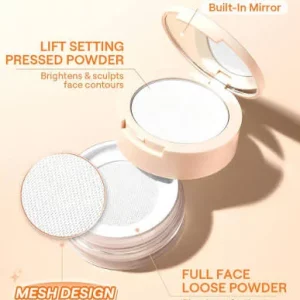 پودر فیکس Blur‌&‌Lift شیگلم Insta-Ready Ultra-Fine حجم 7 گرم 