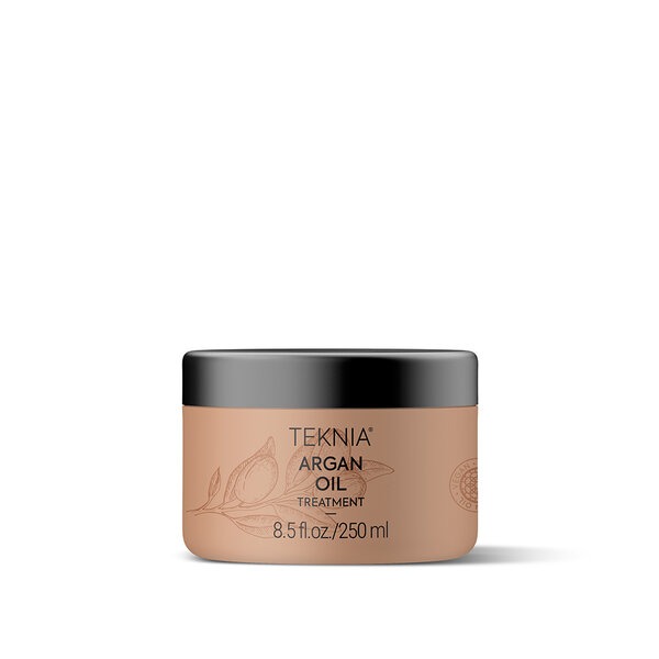 ماسک مو آبرسان و مغذی لاکمه سری Teknia مدل Argan Oil حجم 250 میل