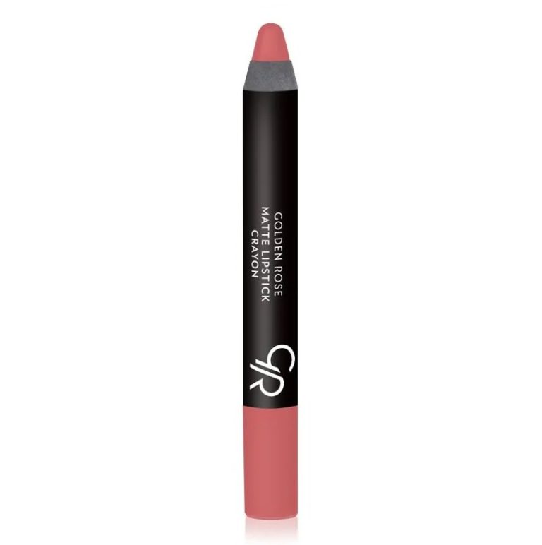 رژ لب مدادی مات گلدن رز مدل Crayon شماره 13