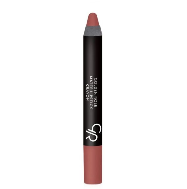 رژ لب مدادی مات گلدن رز Golden rose مدل Crayon شماره 21