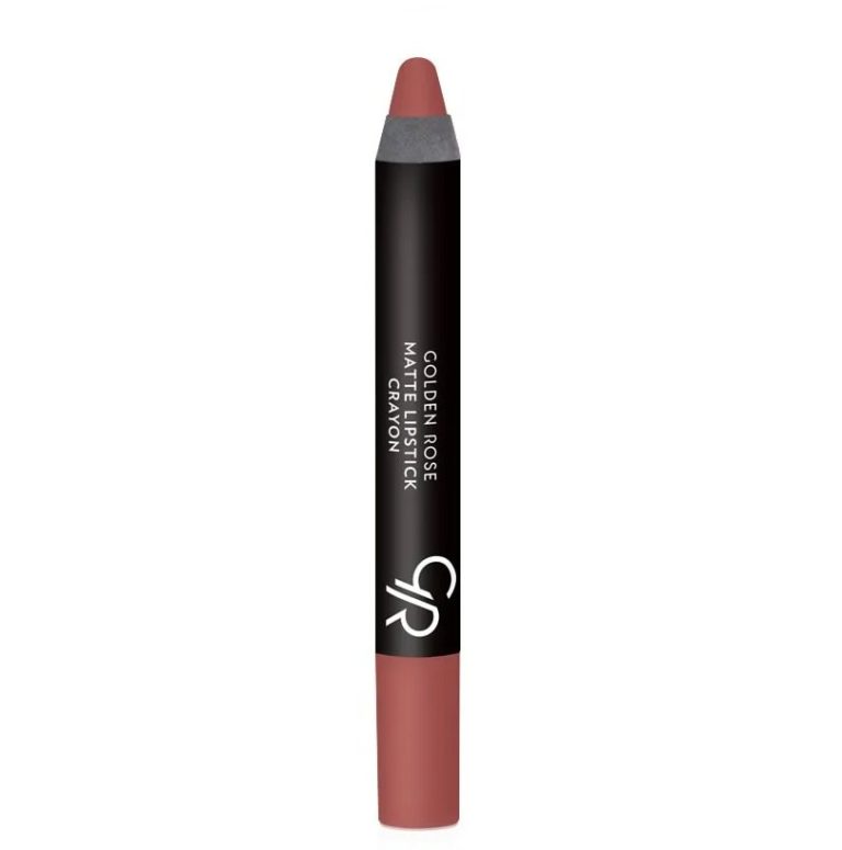 رژ لب مدادی مات گلدن رز Golden rose مدل Crayon شماره 21