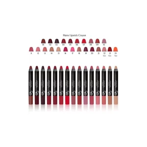رژ لب مدادی مات گلدن رز مدل Crayon شماره 13
